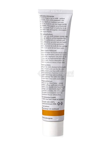 Balsamo Detergente Gel Latte Viso Delicato Di Dr Hauschka