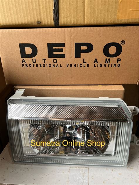 Lampu Depan Besar Head Lamp Toyota Kijang Grand Crystal 1992 1993 1994