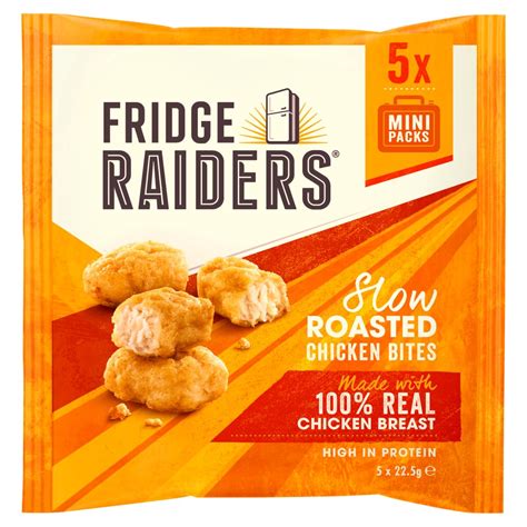 Fridge Raiders Slow Roast Chicken Bites 5 X 225g Co Op