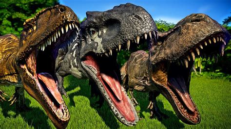 Giganotosaurus Vs T Rex And Indominus Rex Jurassic Dinosaur Porn Sex