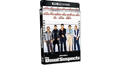 The Usual Suspects 1996 Blu Ray 4K Ultra HD Bryan Singer Blu Ray 4K