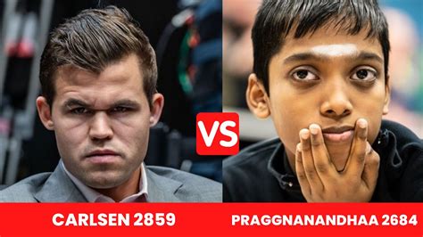 Magnus Carlsen Vs Rameshbabu Praggnanandhaa LIVE Tata Steel Master