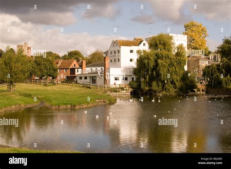 The Mill Hotel in Sudbury, Suffolk, England Stock Photo - Alamy