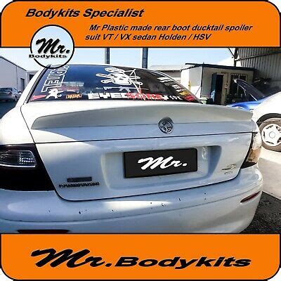 Spoilers & Wings Mr Plastic Rear Boot Spoiler Ducktail Wing For Pontiac ...