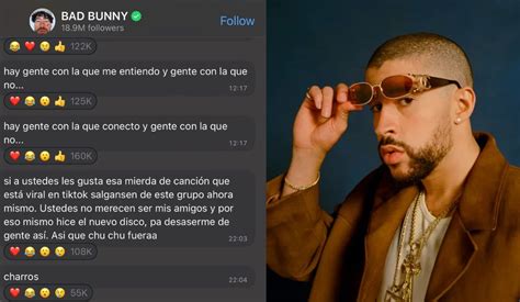 Explot Contra Sus Fans Bad Bunny Insult A Sus Seguidores Por Apoyar