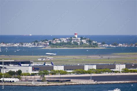 Airport, Logan International Airport, Boston, Massachusetts, USA Stock ...