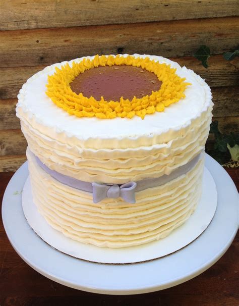 Sunflower Bridal Shower Cake