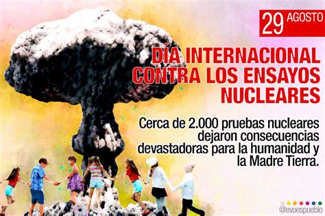 De Agosto Dia Internacional Contra Los Ensayos Nucleares La