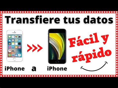 Como Pasar Datos De Un Iphone A Otro Usado Recursos Did Cticos Gratis