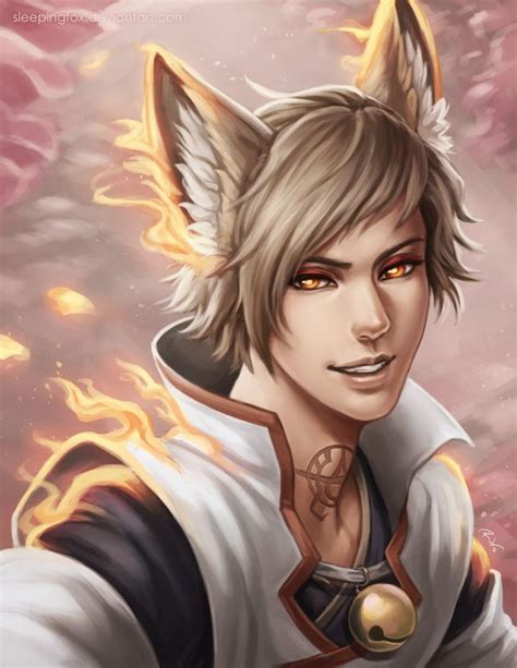 Arcadian Magus Anime Wolf Drawing Anime Character Design Human Hybrid