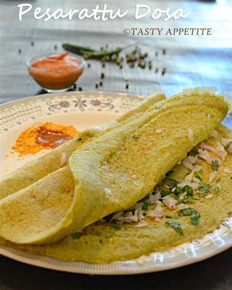 PESARATTU DOSA MOONG DAL DOSA CRISPY DOSA RECIPES