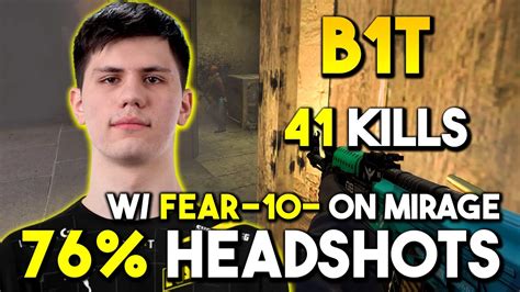 76 HS By B1t 41Kills W Fear 10 On Mirage 3x Triple Kills QUADRO