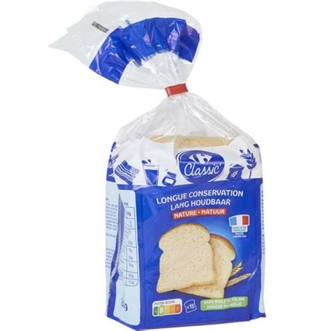 Pain De Mie Longue Conservation Nature Carrefour Classic Le Paquet