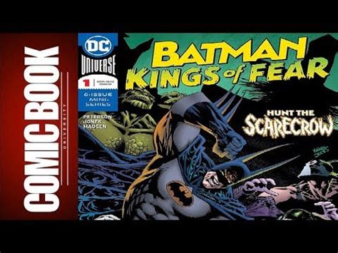 Batman Kings Of Fear 1 COMIC BOOK UNIVERSITY YouTube