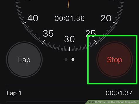 How To Use The Iphone Stopwatch 7 Steps With Pictures Wikihow