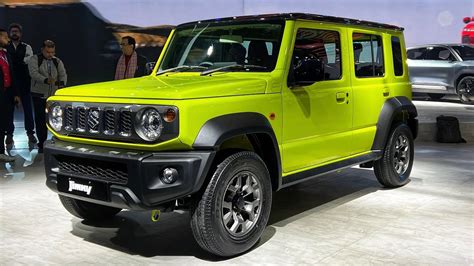 Maruti Jimny 5 Door More Practical Than Thar 2023 Auto Expo YouTube