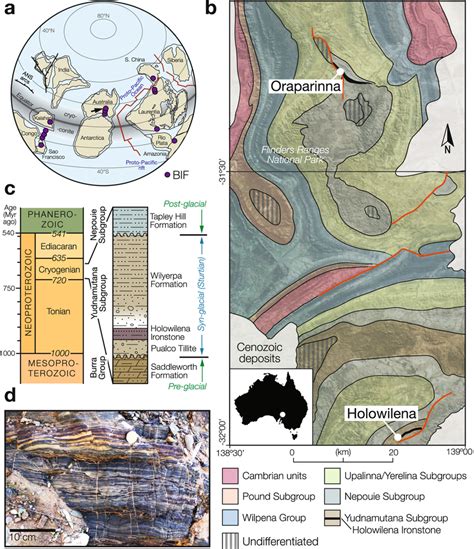 Spatial And Temporal Distribution Of Banded Iron Formation A