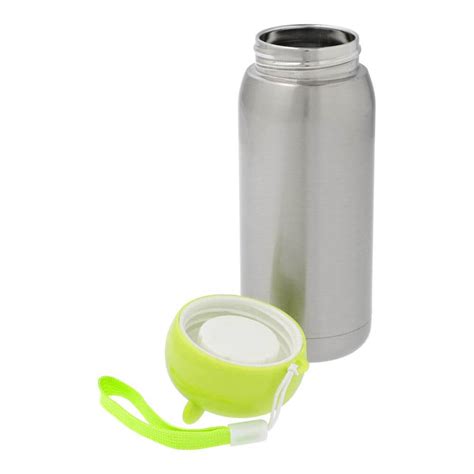 Stainless Steel Sublimation Thermos Bottle Ml Oz Silver