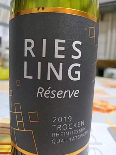 Lidl Réserve Riesling Trocken Vivino US