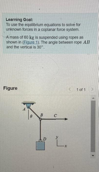 Solved Learning Goal To Use The Equilibrium Equations To Chegg