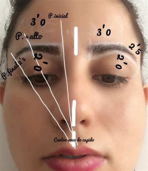 Depil Studios Sobrancelhas Medidas De Seu Rosto T Cnicas De