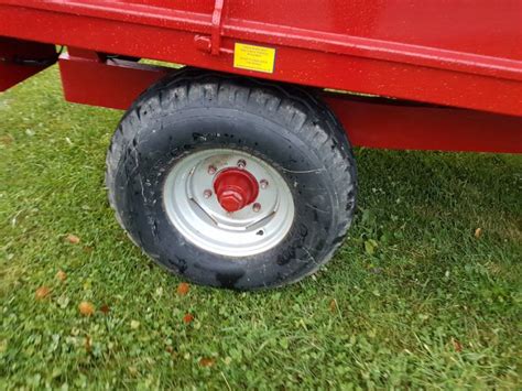 Tonne Marshall Dropside Red Trailer For Sale Marshall S Farm