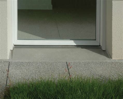 Seuil De Porte Et Baie Vitr E Weser Universel Pmr Monobloc Gris L