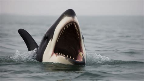 Open Mouth Orca On Edge With Backgrounds | JPG Free Download - Pikbest