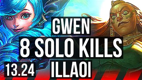 Gwen Vs Illaoi Top 8 Solo Kills Legendary 1537 Kr Diamond