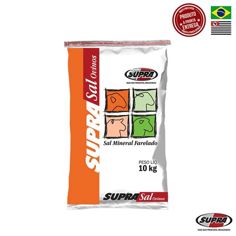 Sal Mineral Para Carneiro Ovelha Cordeiro Ovinos Supra Suplemento