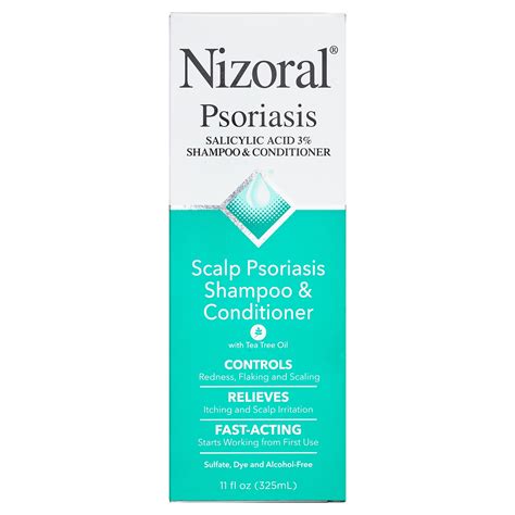 Nizoral Maximum Strength Salicylic Acid Psoriasis Scalp Shampoo And