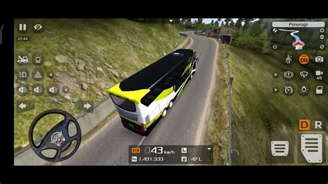 Hilly Bus Simulator Heavy Bus Bus Simulator Indonesia Youtube