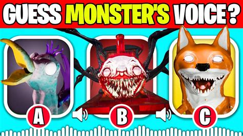 Guess The MONSTER S VOICE 18 GARTEN OF BANBAN 4 BITTERGIGGLE