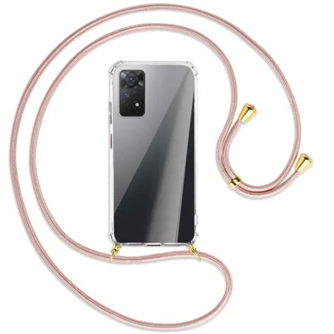 Collier Pour Xiaomi Redmi Note 11 Pro 4g5g Eu Or Rose O Etui Coque Cordon Eur 1095