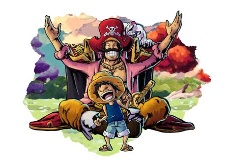 Artstation Luffy And Roger