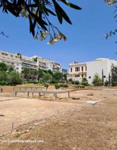 The Archaeological Site Of The Lyceum Of Aristotle In Athens