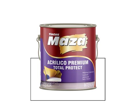 MAZA ACRÍLICO PREMIUM BRANCO 3 6L Baratão das Tintas