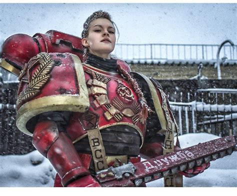 Warhammer K Space Marine Cosplay