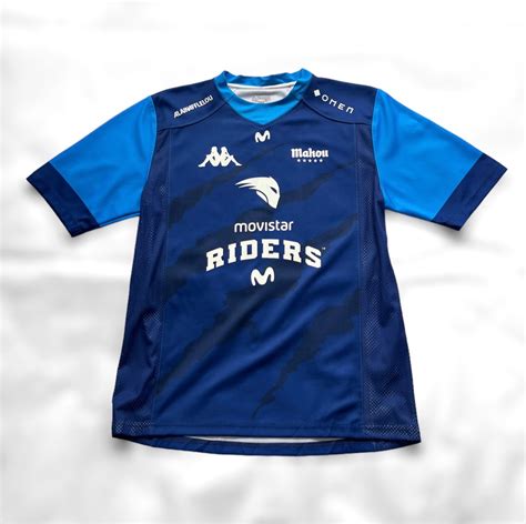 Movistar Riders E Sport Jersey Men S Fashion Activewear On Carousell