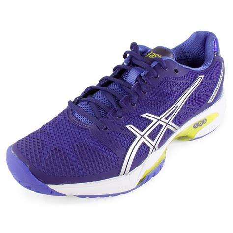 Asics Gel Solution Speed 2 Clay Womens Tennis Shoes Purple Reg 130