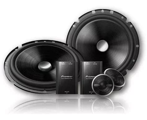 Kit 2 Vias Pioneer Ts C170br 120w Rms Tweeters Crossover