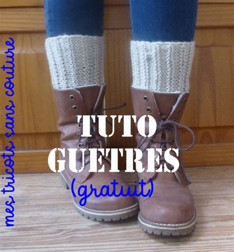 Tuto Guetres Courtes Mes Tricots Sans Couture Aux Aiguilles