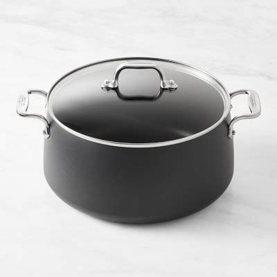 All Clad Ha Hard Anodized Nonstick Saucepan With Lid Williams Sonoma