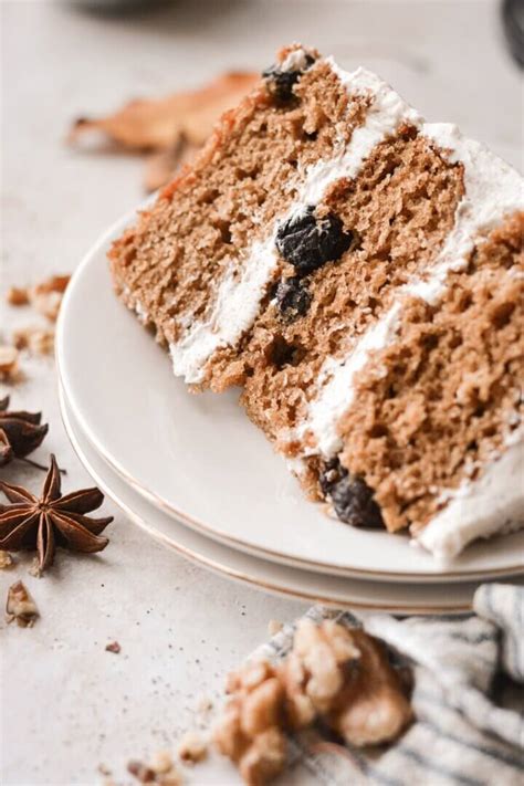 High Altitude Rum Raisin Apple Butter Cake Curly Girl Kitchen