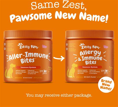 Zesty Paws Aller Immune Bites Salmon Flavor Immune System Soft Chews