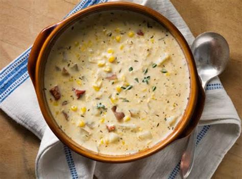 Easy Creamy Corn Chowder Just A Pinch Recipes