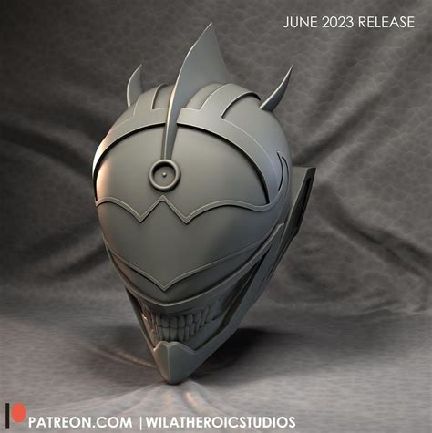 Blue Death Ranger Helmet 3d Model By Wilatheroicstudios On Thangs
