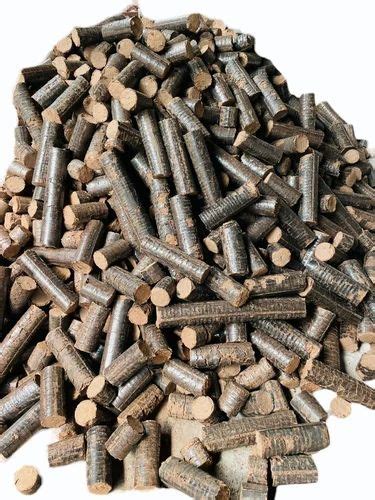 Saw Dust Dark Brown Biomass Briquettes For Boiler Thickness Mm At