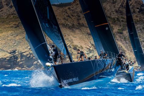 Les Voiles De Saint Barth Er Jour De Course Les Voiles De St