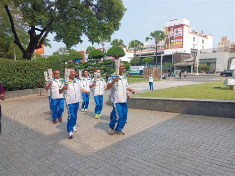 112年全國中等學校運動會聖火抵達屏東縣政府